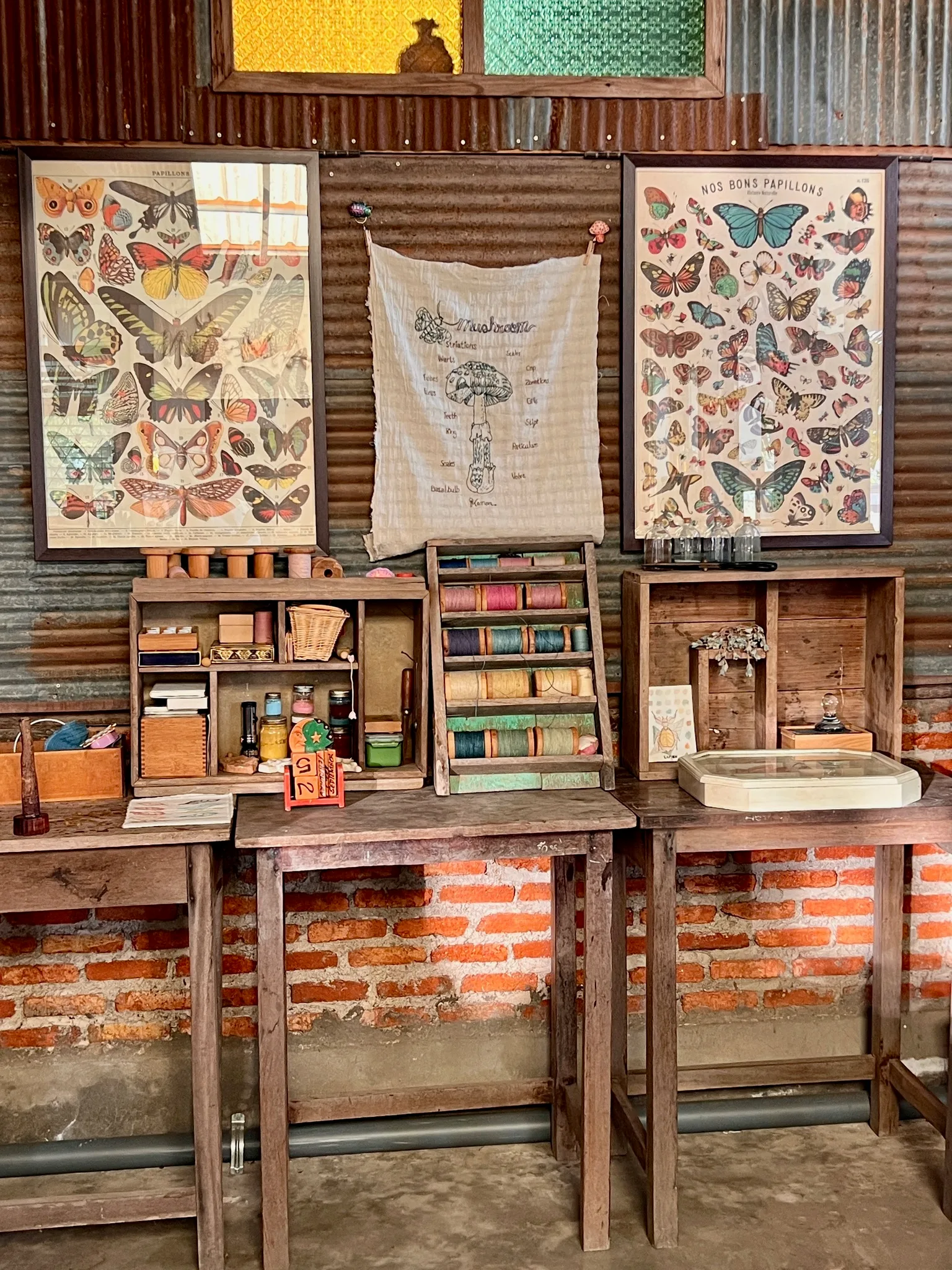 Handicrafts in Phare, Thailand